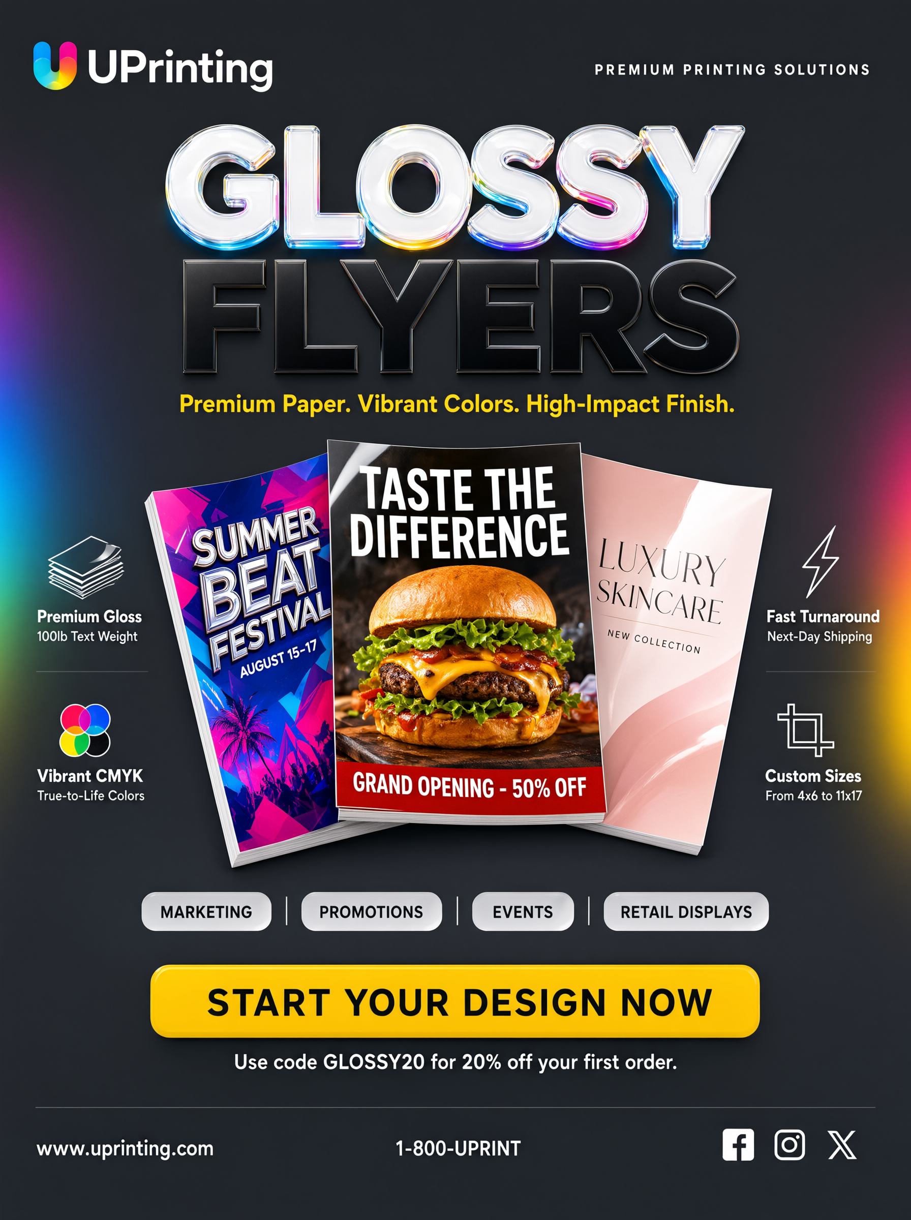 Glossy Flyer